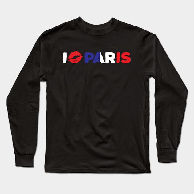 I Love Paris Long Sleeve T-Shirt by Aldebaran